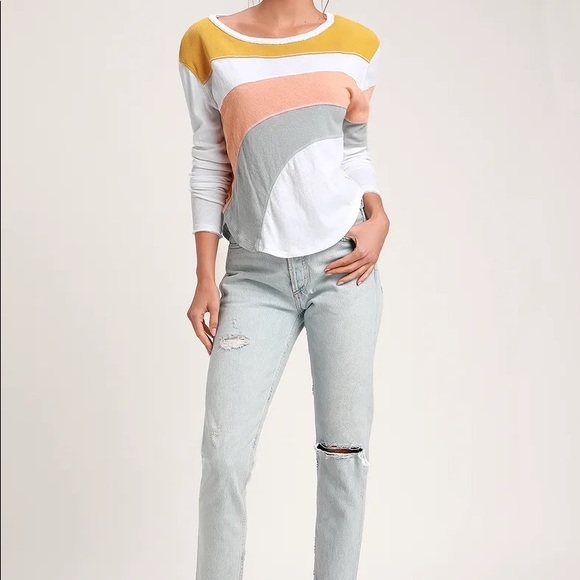 FP Movement Sun Downer color block long sleeve top - Picture 4 of 12